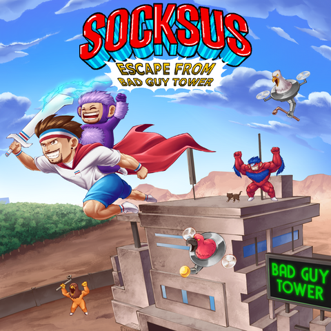 Socksus: Escape from Bad Guy Tower - Choose Your Platform