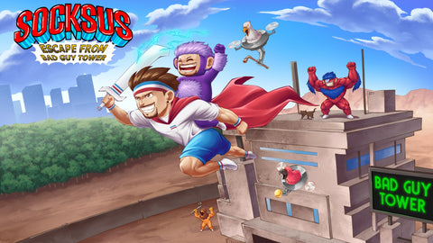 Socksus: Escape from Bad Guy Tower — Desktop & Android Edition