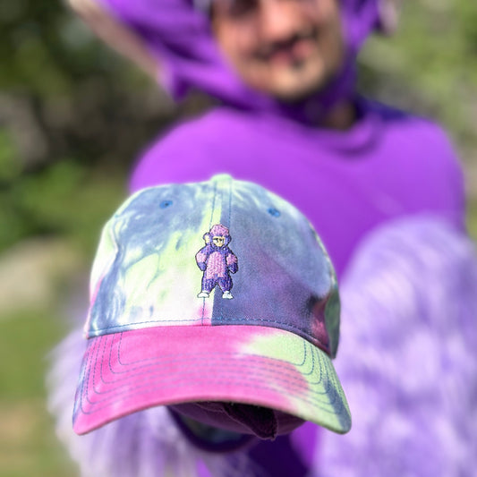 Purple Dude Tie Dye Hat