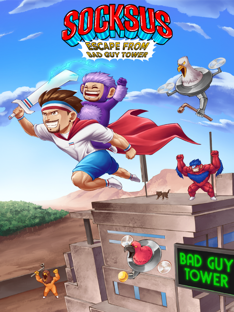 Socksus: Escape from Bad Guy Tower - Choose Your Platform