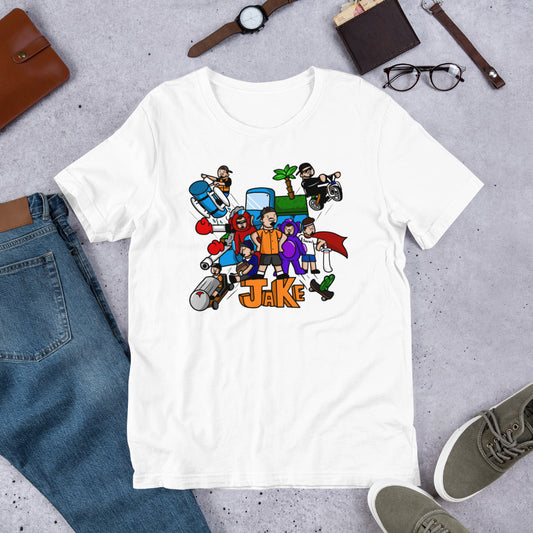 Jake and the Gang Tee by Subscriber Reid